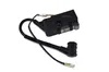 A black ignition coil with attached wires and a spark plug boot, isolated on a white background. Náhľad obrázku produktu