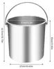 Seau en acier inoxydable de 18 litres - Seau de stockage - Voir les images du produit 10