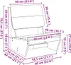 Hochwertig Gartenstühle 2 Stk. Weiß 60x64x70,5 cm Produktbild-Vorschau 10