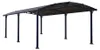 Palram - Canopia Aluminium Carport Arcadia 6400 Anthrazit Produktbild-Vorschau 1