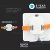8er Set LED Einbau Panel, 1350 Lumen, L 17 cm, VT-619 Produktbild-Vorschau 10