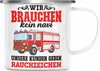 Trendation - Feuerwehr Emaille Tasse Geschenk Produktbild-Vorschau 1
