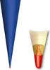 Schultüten-Rohling zum Basteln ultramarinblau - 70 cm rund Produktbild-Vorschau 5
