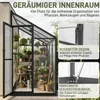 ROSEJANE, szklarnia aluminiowa, odporna na warunki zimowe, Podgląd zdjęcia produktu 4
