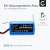CELLONIC 1x Akku kompatibel mit Silvercrest SSRA1, ILIFE Produktbild-Vorschau 3