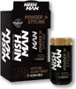 A product shot of Nishman P5 Ultra Hold Mattifying Volume Powder hair styling product, showing both the box and the container. Náhled obrázku produktu