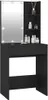 Tavolino con LED nero 60x40x140 cm Anteprima dell’immagine prodotto 11