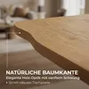 Esstisch Gandhi | 110 x 70 cm | Holz-Optik mit Baumkante in Produktbild-Vorschau 4