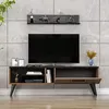 HOMIDEA Nora: mobile TV basso, mobile TV, parete TV con Anteprima dell’immagine prodotto 3