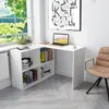 Mondeer Bureau d'angle Bureau d'ordinateur en L avec Voir les images du produit 4
