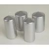 12x Stumpenkerze 4er Metallic Farbe Tischdekoration Produktbild-Vorschau 4