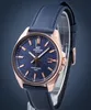 Casio Edifice Montre en acier inoxydable bracelet en cuir Voir les images du produit 6