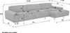 Max Winzer Sofa 2,5-Sitzer links / Longchair rechts Produktbild-Vorschau 7