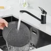 Küchenarmatur mit langem Auslauf – 360° drehbarer Produktbild-Vorschau 9