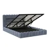 INONEFT Polsterbett 180x200cm mit USB und LED Kopfteil, Produktbild-Vorschau 5
