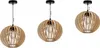 Suspension moderne en bois avec éclairage LED Voir les images du produit 1