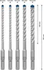 EXPERT SDS plus-7X Hammerbohrer-Set, 6/6/8/8/10x100x165 mm, Produktbild-Vorschau 3