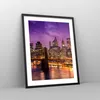 Gerahmtes Poster - Schwarzer Rahmen - New york nacht Produktbild-Vorschau 8