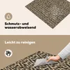KitchenYeah© Herdabdeckplatte Pantherdruck - Schwarz - Produktbild-Vorschau 2