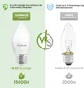 LUMILED 6 Stück B35 E27 Fassung LED Lampe 8W (ersetzt 60W) Produktbild-Vorschau 6