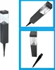 Collage of images showing a solar garden light from different angles and close-ups. Produktbild-Vorschau