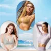 2 Paar BH-Einlagen Damen Push-up Pads Beige Schaumstoff Produktbild-Vorschau 7
