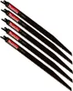 A set of five black reciprocating saw blades with red and white branding, arranged diagonally against a white background. Produktbild-Vorschau