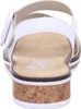 Rieker Damen Keil-Sandaletten Weiß/Beige Voir les images du produit 50