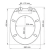 Allibert BUNNY WC-Sitz Thermodur 38 x 6 x 43,5 cm Produktbild-Vorschau 4
