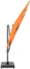 Ampel-Sonnenschirm - 300 x 220 cm - Anthrazit - Orange - Produktbild-Vorschau 9
