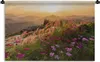MuchoWow® Wandteppich Wandbehang Blumen - Hügel - Produktbild-Vorschau 1