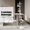 Eisenbücherregal, einfaches Bücherregal, drehbar, Produktbild-Vorschau 3