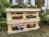 BURI 6 inserts de jardinières pour palettes Euro avec tapis Voir les images du produit 8