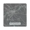 MuchoWow® Mauspad Mousepad Deutschland - Blau - Pforzheim - Produktbild-Vorschau 1