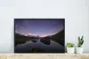 MuchoWow® MuchoWow® Gerahmtes Poster Ein violetter Himmel Produktbild-Vorschau 4