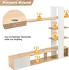 Merax Wandschrank mit drei Regalen und einer Tür, mit zwei Produktbild-Vorschau 11