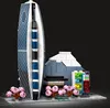 LEGO 21051 Architecture Tokyo Skyline Collection, klocki do Podgląd zdjęcia produktu 18