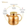 Théière Wilmax 1200 ml en verre avec couvercle en acier Voir les images du produit 3