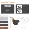 INEFA Dachrinnen Endstück halbrund, PVC NW150 / 150mm, Produktbild-Vorschau 5