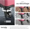 Set de 3 Valises Trolley Rigides - ABS - rouge Voir les images du produit 7