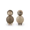 Kay Bojesen Lovebirds H9 cm dub/uzený dub 1 pár Náhled obrázku produktu 6