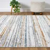 Teppich Wohnzimmer Vintage Look Beige, Bunter Farbmix Produktbild-Vorschau 1