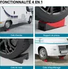 XPOtool set di cunei per camper 10cm 13,6t con 2 cunei Anteprima dell’immagine prodotto 6
