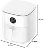 Xiaomi AIR FRYER 6.5L WHITE EU, BHR083MEU, 66761, MAF-W6501 Náhľad obrázku produktu 8