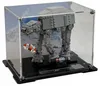 Zwarte displayvitrine met bedrukte achterwand voor LEGO® Productafbeelding-voorbeeld 1
