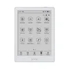 A white e-reader device displaying its home screen with various app icons. Anteprima dell’immagine prodotto