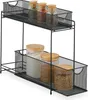 Relaxdays Organizer da cucina, ripiano estraibile per Anteprima dell’immagine prodotto 1