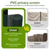 Ikodm 100x1000 cm Mata osłonowa z PVC imitująca bambus Podgląd zdjęcia produktu 4