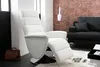 Miliboo - Relax-Sessel manuell verstellbar Weiß NELSON Produktbild-Vorschau 2