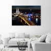 Leinwandbild kölner dom und brücke 120x80 cm Feeby grau Produktbild-Vorschau 2